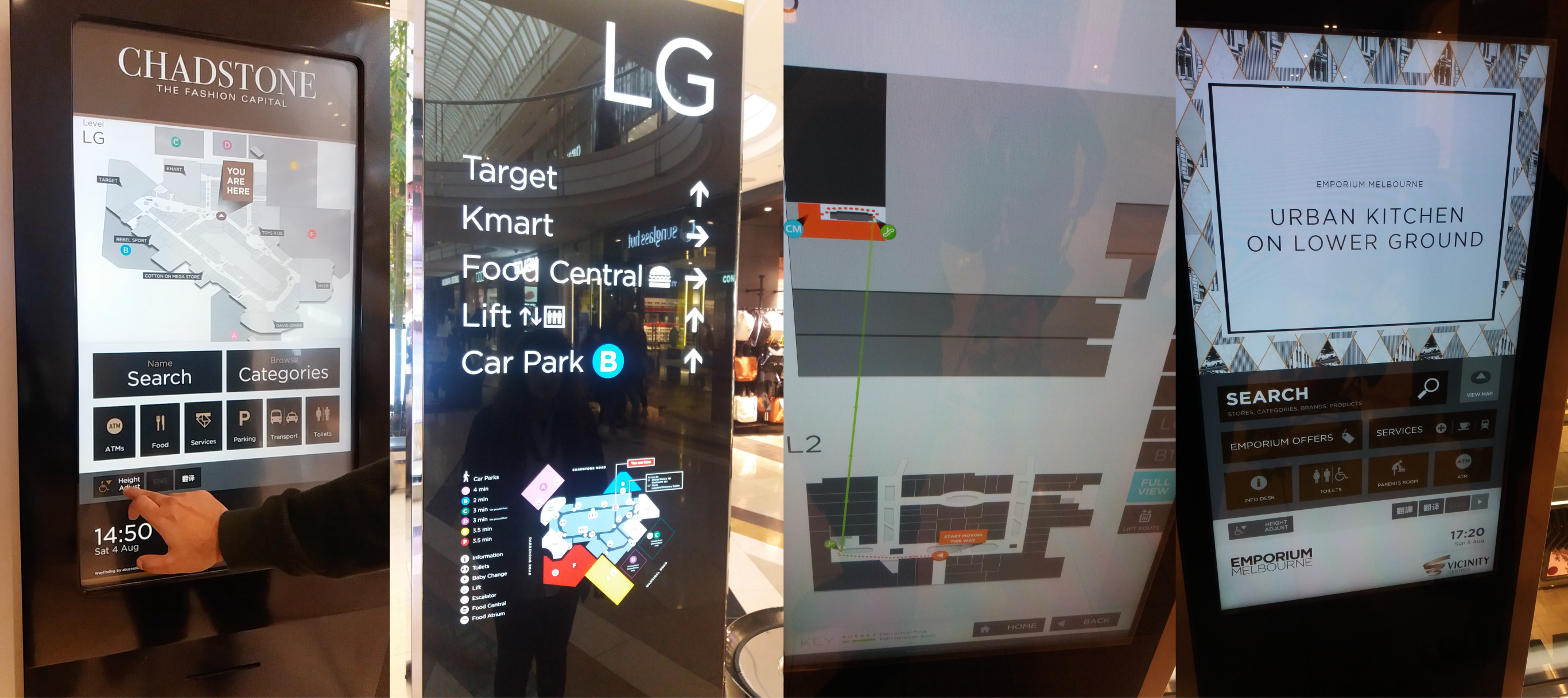 Competitor kiosk analysis